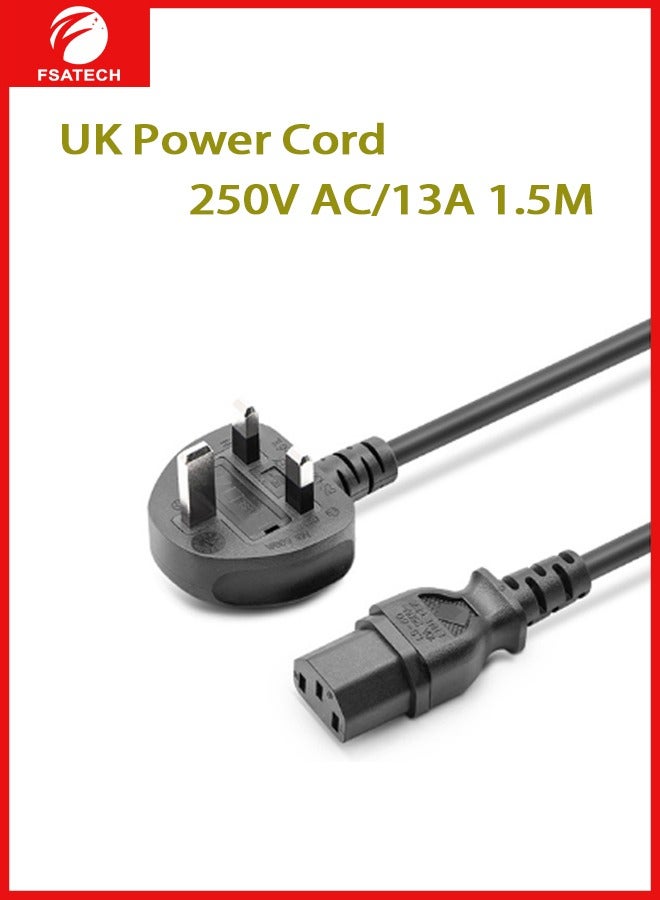 FSATECH FSATECH British Standard Power Cord 1.5 M 250 V ZB9BCC887D5CD924BEE08Z