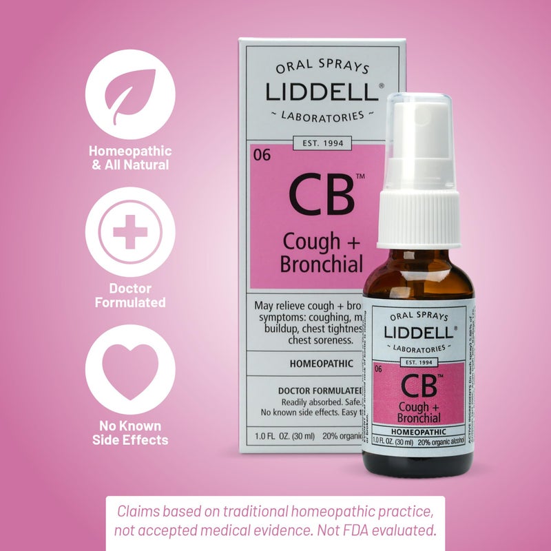 Liddell Homeopathic Cough and Bronchial Spray, 1 Ounce - Image 5