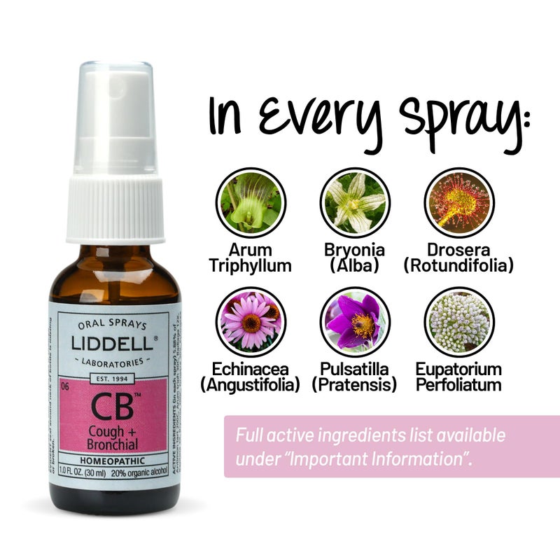 Liddell Homeopathic Cough and Bronchial Spray, 1 Ounce - Image 4
