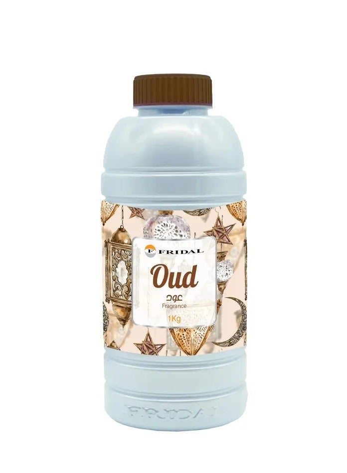 Fridal Multi-Purpose Air Freshener, 1kg, with the scent of (Oud) - Image 1