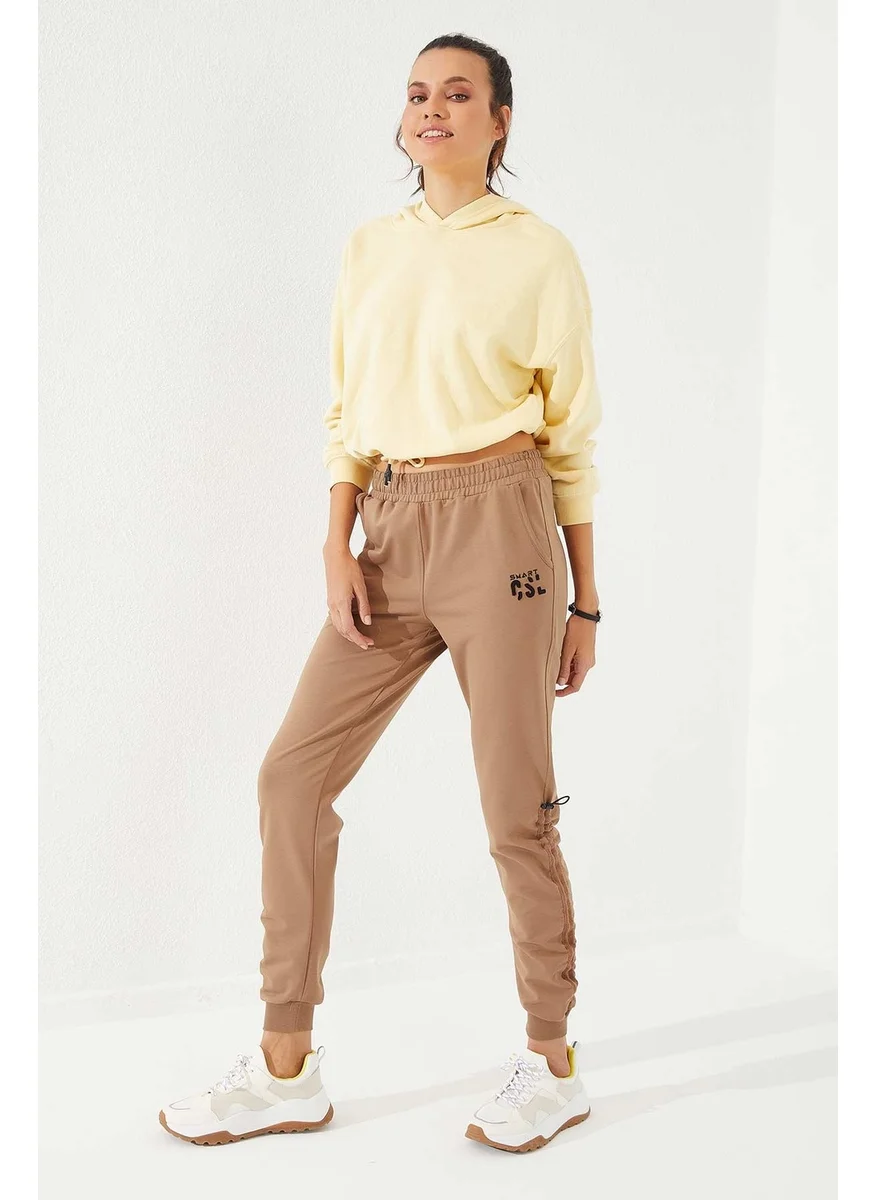 Tommy Life Toprak Women's Extra Detailed Slim Cut Cuffed Tracksuit Bottom-94587