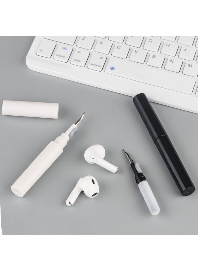 AirPod Cleaner ، 3 في 1 مجموعة تنظيف لـ AirPods مع فرشاة الألياف الدقيقة الناعمة لسماعات الأذن بلوتوث ، ميناء الكاميرا / الهاتف - Image 1