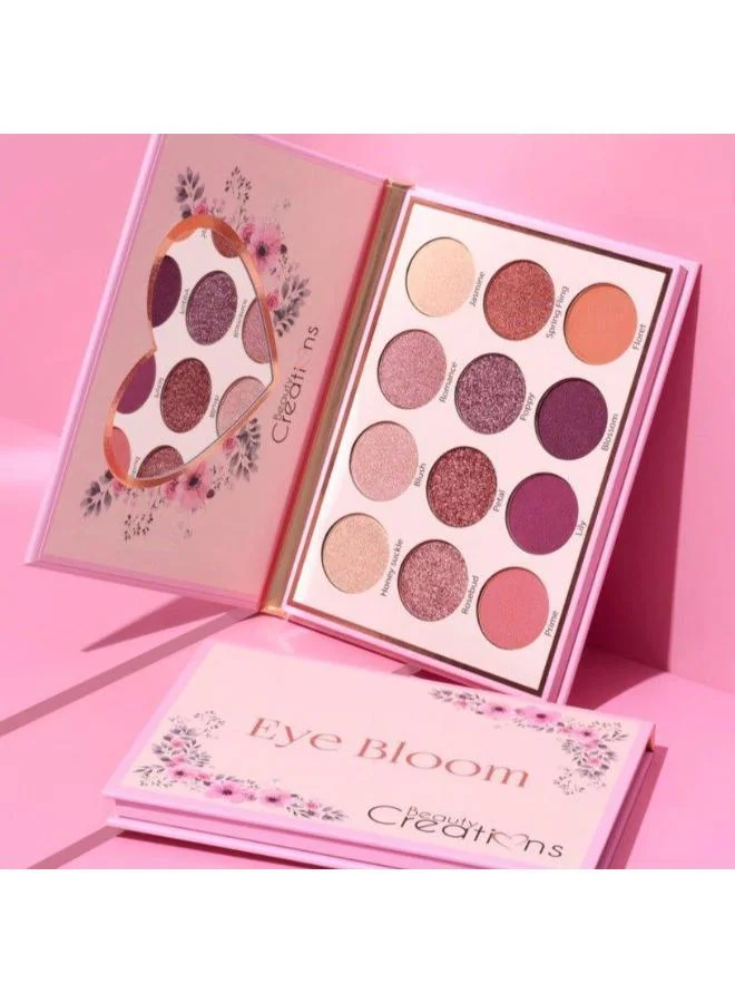 Beauty Creations Eyeshadows 12Colors Floral Bloom - Eye Bloom