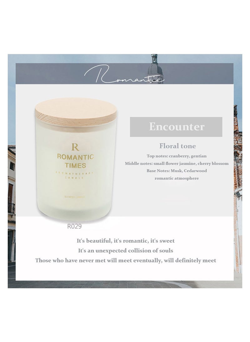 ROMANTIC TIMES - Essential Oil Scented Candle Household Soy Wax Scented Mosquito Repellent Gift Scented Candle - Image 1