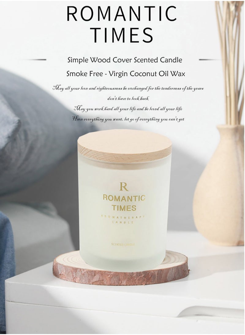 ROMANTIC TIMES - Essential Oil Scented Candle Household Soy Wax Scented Mosquito Repellent Gift Scented Candle - Image 1