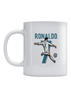 The amazing scoring king mug printed with the image of the world's number one goalscorer Cristiano 350 milliliters