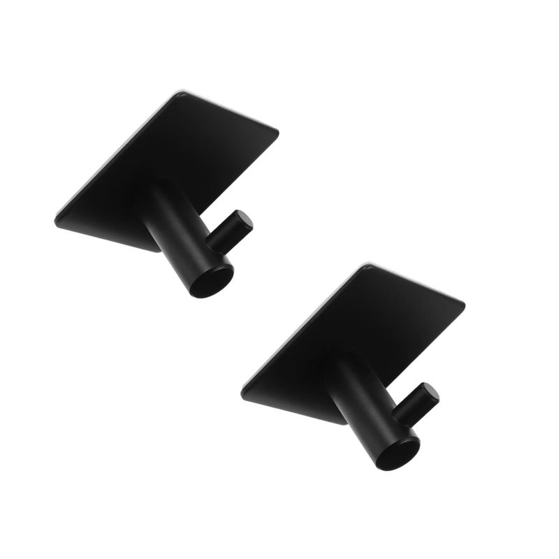 1 Pack Strong Adhesive Wall Hooks for Coat Towel Keys Bags Kitchen Bathroom Storage - Image 2