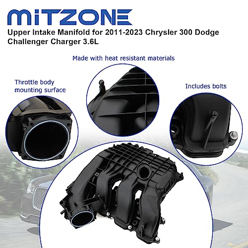 MITZONE مجموعة مجمع السحب MITZONE متوافقة مع سيارات جيب دودج رام شيفي 3.6L V6 من 2011-2020 200 300 جراند شيروكي جيرني جراند كارافان تاون كانتري أفينجر تحل محل 05184693AE - Image 4