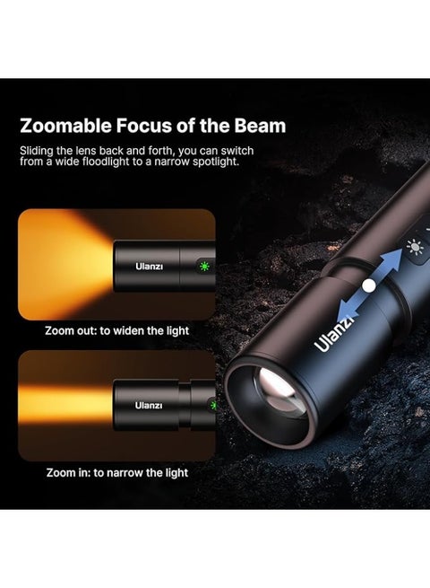 Ulanzi LED video light, flashlight type, 2000K-8000K, ultra-high