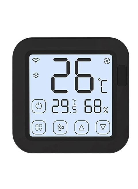 Smart Wireless Air Conditioner Controller,  Smart WIFI IR Air Conditioner Controller Thermostat With LCD Display, App Control Temperature Humidity Sensor Monitor For Mini Split Portable AC