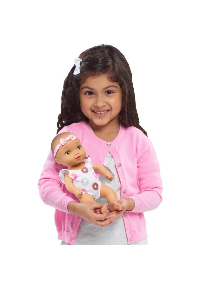 ووتير بيبيز دمية WaterBabies Sweet Cuddlers، دوناتس، ادعم شراكة مع مؤسسة خيرية: الماء، دمية طفل مملوءة بالماء، ألعاب أطفال من سن 3 سنوات فما فوق من Just Play  - Image 2