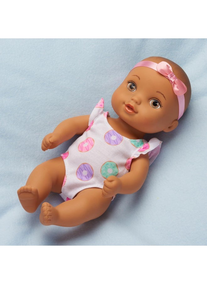 ووتير بيبيز دمية WaterBabies Sweet Cuddlers، دوناتس، ادعم شراكة مع مؤسسة خيرية: الماء، دمية طفل مملوءة بالماء، ألعاب أطفال من سن 3 سنوات فما فوق من Just Play  - Image 5