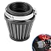 CMIYETO 50mm Air Filter for PWK21 24 26 28 30 32 34 Carburetor 70cc 100cc 110cc 125cc 150cc 200cc Engine for Honda Yamaha Suzuki Kawasaki ATV Go kart Moped Scooter Motorcycle Pit Dirt Bike Parts Black - Image 2