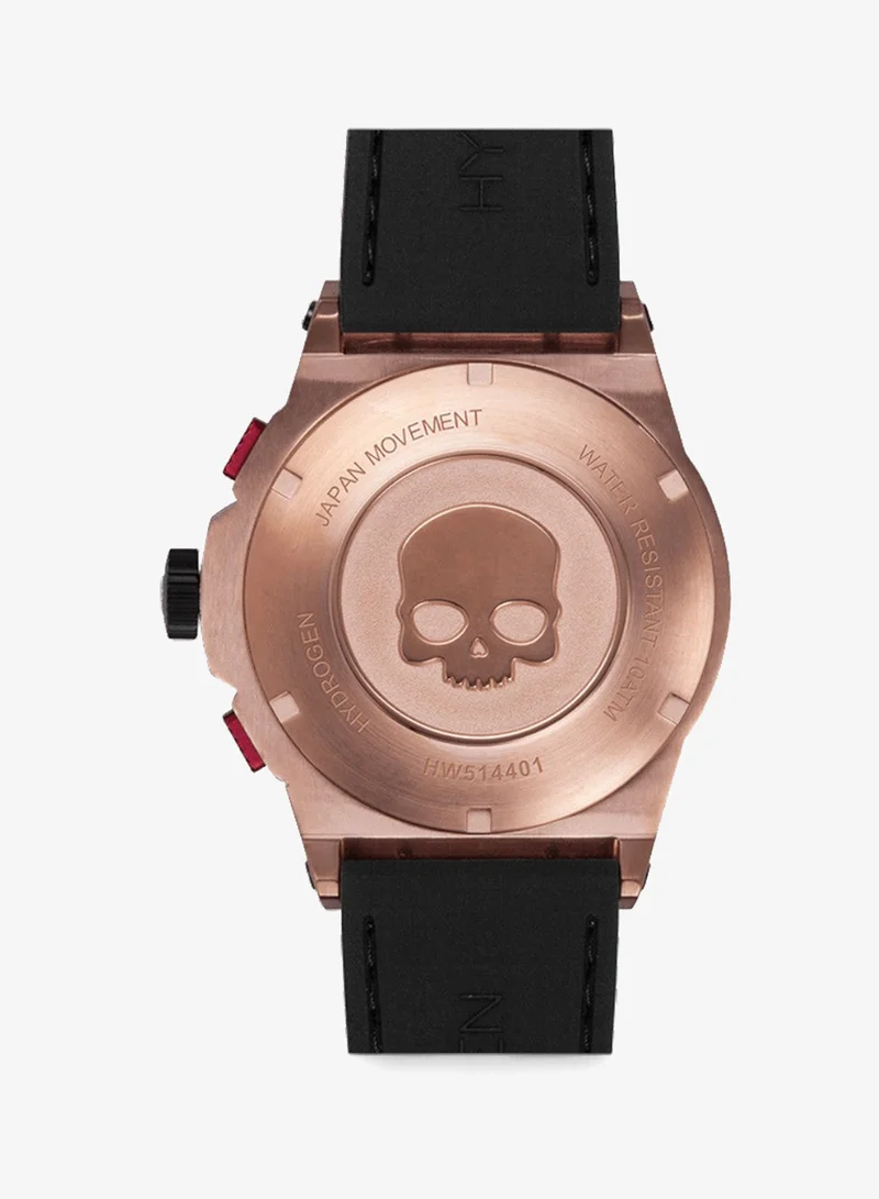 Hydrogen Watch Otto Chrono Black Rose Gold Watch
