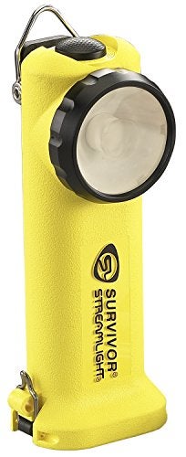 Streamlight 90510 Survivor 175Lumen Rechargeable SafetyRated Firefighter Right Angle Flashlight Without Charger Yellow - Image 1