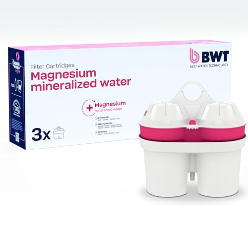 BWT 3-Pack Long Life Mg2+ Cartridge for Water Filters, 120-Liter Capacity - Image 1