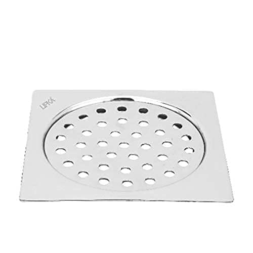 LIPKA Eon Square Flat Cut with Palin Floor Drain |Premium Stainless Steel |6 x 6 Inches| - Image 2