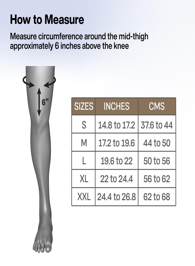 فوفيرا دعامة تثبيت الركبة FOVERA لدعم الركبة - جبيرة تثبيت للخلع وتمزق الأربطة والتعافي من الإصابات بتصميم ملتف و5 أحزمة قابلة للتعديل للرجال والنساء (M) - Image 4