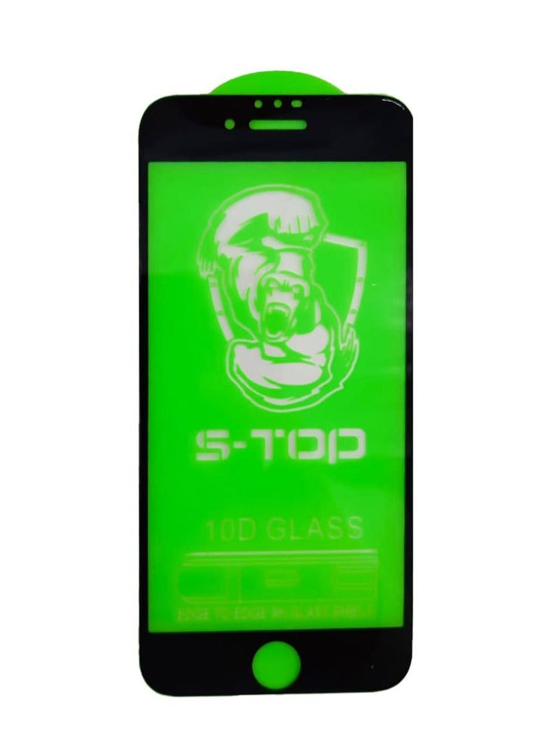 اس-توب لاصقة حماية الشاشة لهاتف آيفون 7 شفاف - Image 2