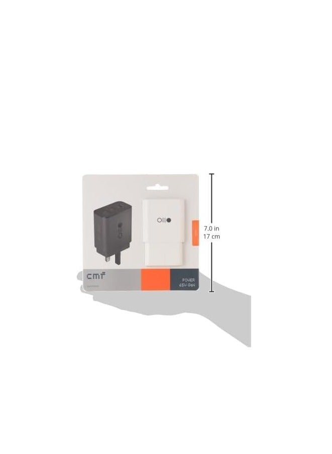 CMF BY NOTHING Power Charger ，3-in-1 Compact Design 65W GAN Ultra Charging,All-Round Protection Wall Charger for Nothing Phone and iPad Pro, iPhone 12/13/14/15,Galaxy S - Image 4