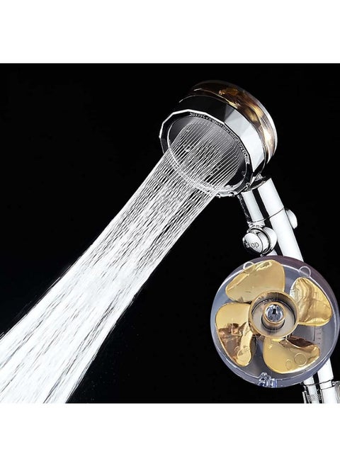 High Pressure Water Saving Shower, Shower Head, KASTWAVE Rotating Water Saving Shower Head, Propeller Driven Handheld Shower Head High Pressure, Excellent Replacement for Bath Showerhead