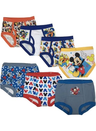 Disney Boys Mouse Potty Training Pants and Starter Kit with Stickers & Tracking Chart in Sizes 18m, 2t, 3t, 4t Underwear, Mickey Multi, 4 (Pack of 7) - pzsku/ZB9BDDBF6DFA9A9072B80Z/45/_/1738047952/de22d83d-b21c-4328-9bf4-f1059002ecd8