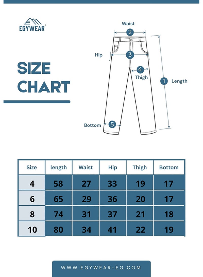 EGY WEAR Girls' DARK GRAY Wide-Leg Jeans - Image 3