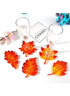 Hobizubi Resin Epoxy Coaster Leaf Model - Code: 355  - Image 3