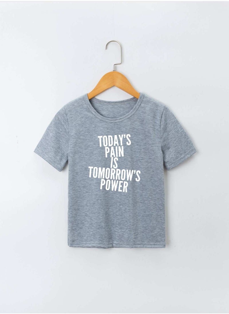 Generic - Camiseta con estampado de slogan - Image 1