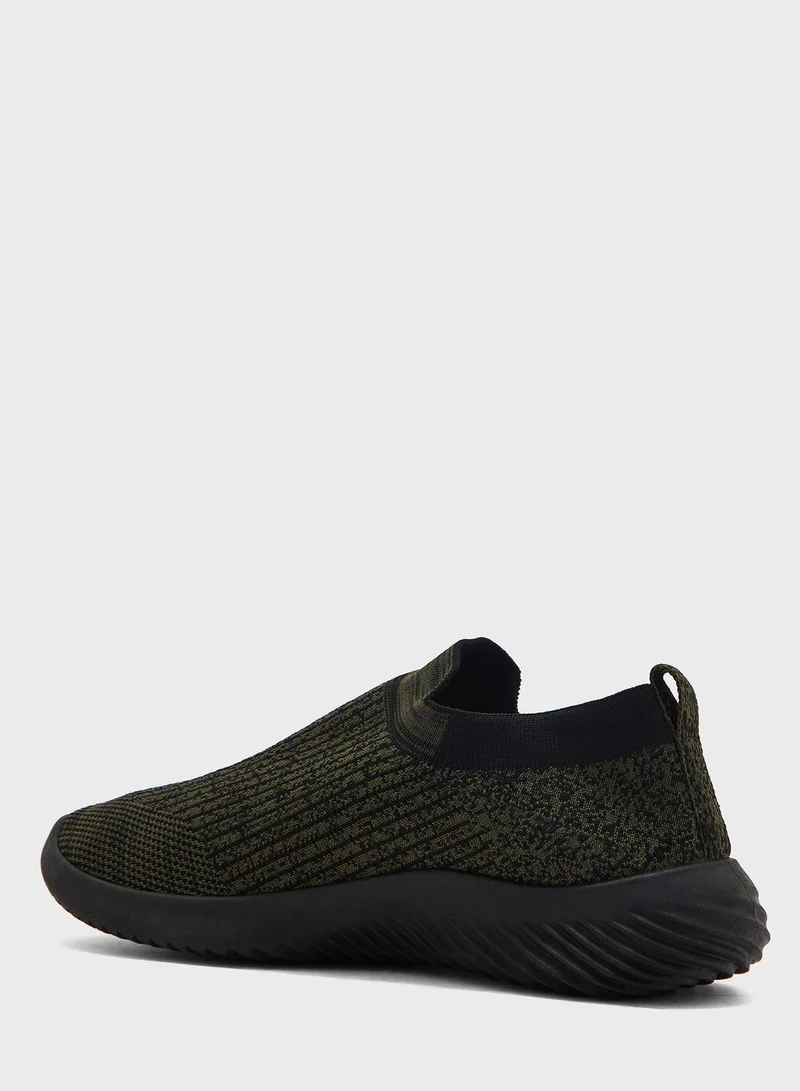 Seventy Five Knitted Casual Slip Ons