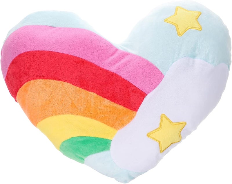 Stable local goods source Luxshiny 1PC Rainbow Heart Shape Plush Pillow Cute Heart Cushion for Home Office and Car Use Soft Throw Pillow for Valentine Day Birthdays and Christmas All-item matching trendy build Simple multi-feature practical build Ready varied options Fine polished finish Flexible use switching Global mainstream design picks Shock rubber edge Wide range compatible material Assorted trendy color picks Durability enhanced Licensed warehouse stored goods Trendy natural assorted colors Medium weight All-scene compatible build Multiple design variants Periodic stock arrangement Widely used design Elegant upgraded practical design Upgraded general grade quality Simple multifunctional build Cleaner resistant Quick available purchase options Gulf popular simple design Rack sorted local inventory - Image 1