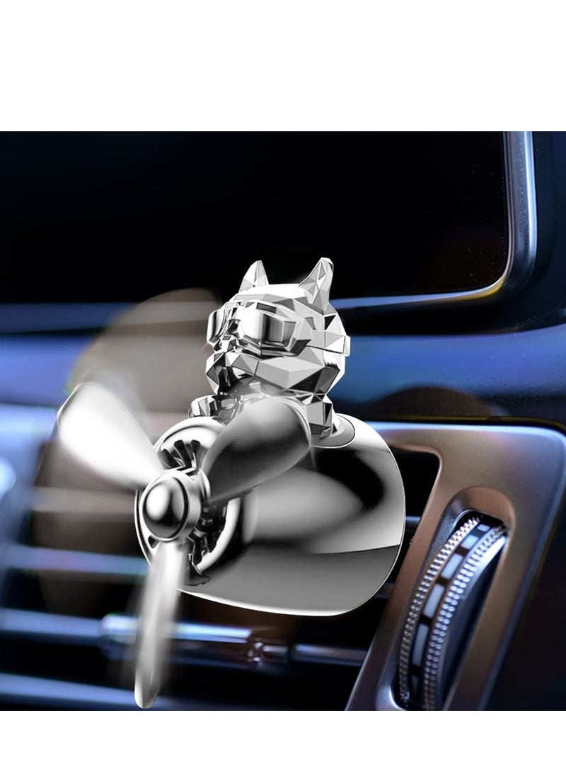 SYOSI 1 Pc Car Air Fresheners Cute Cartoon Dog Car Diffuser Propeller Air Outlet Vent Fresheners Interior Decoration Accessories Diffuser for Car and Home - Image 2