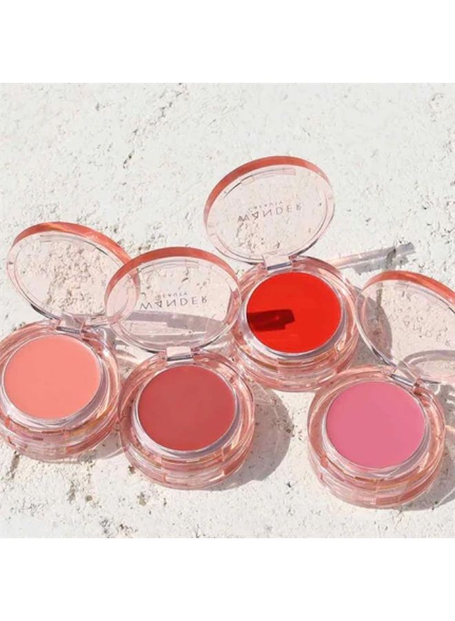 Wander Beauty Double Date Lip and Cheek - Suite Talker/Swipe - 4-in-1 Cream Blush & Lip Tint - Blush, Lip Moisturizer, Lip Balm, & Eye Gloss - Multitasking Eye, Cheek, and Lip Makeup With Green Tea - Image 3