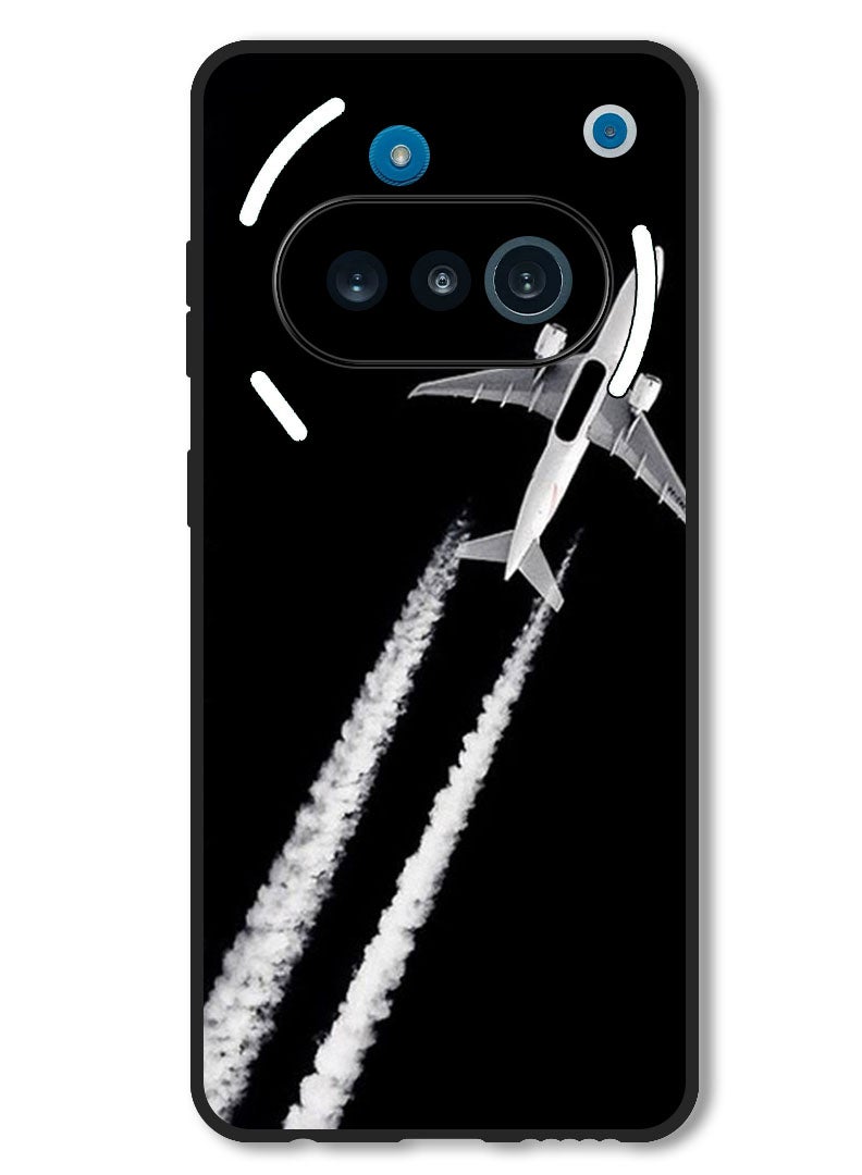 Theodor Case Compatible with Nothing Phone 3a Protection Shockproof Bumper Cover Plane - Image 1