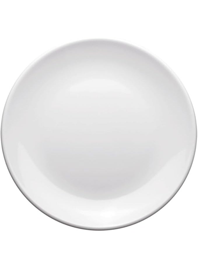 BS B&S Acasia 13” Round Dinner Plate White Durable Elegant Design - Image 1