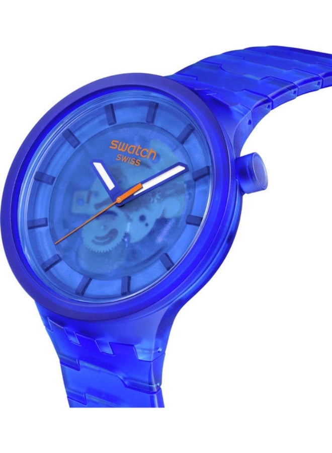 Swatch Navy Joy 47mm SB05N116 Blue - Image 4