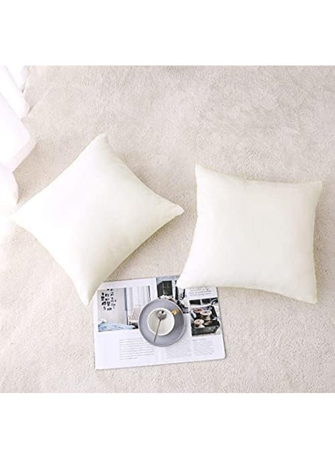 Intex Curtains House - Soft Thick Velvet Decorative Square Cushion Cover Set Of 2 Pcs - Image 1