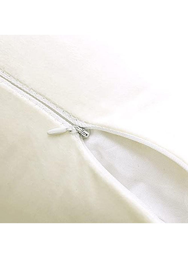 Intex Curtains House - Soft Thick Velvet Decorative Square Cushion Cover Set Of 2 Pcs - Image 1