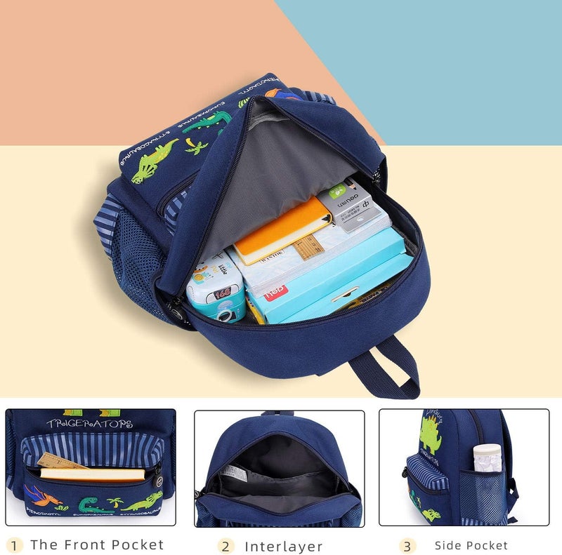 Willikiva Cute Zoo Little 3D Backpack for Kids - Image 4