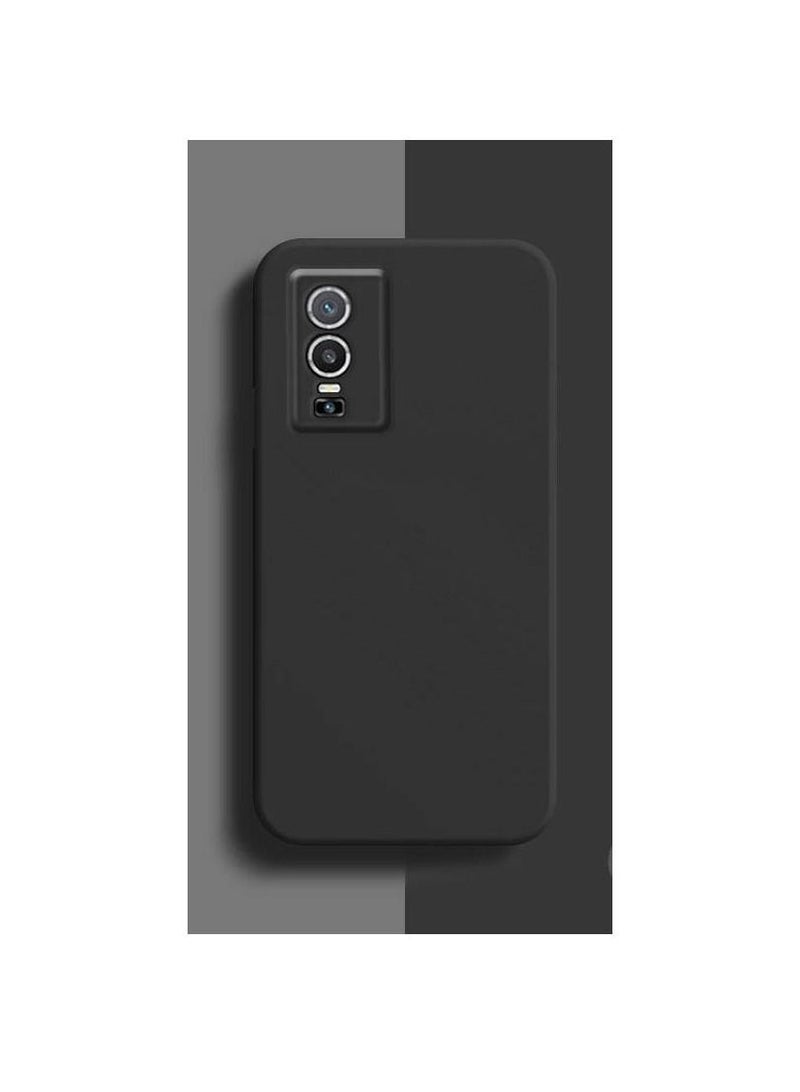 فيسوس غطاء علبة المصد من السيليكون الناعم الواقي لـ Vivo Y76 Black - Image 2