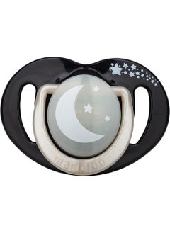 Mamajoo Sterilization & Storage Box Silicone Orthodontic Double Pacifier Black&pearl / Day-Night 0 Months +  - Image 2