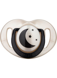 Mamajoo Sterilization & Storage Box Silicone Orthodontic Double Pacifier Black&pearl / Day-Night 0 Months +  - Image 3