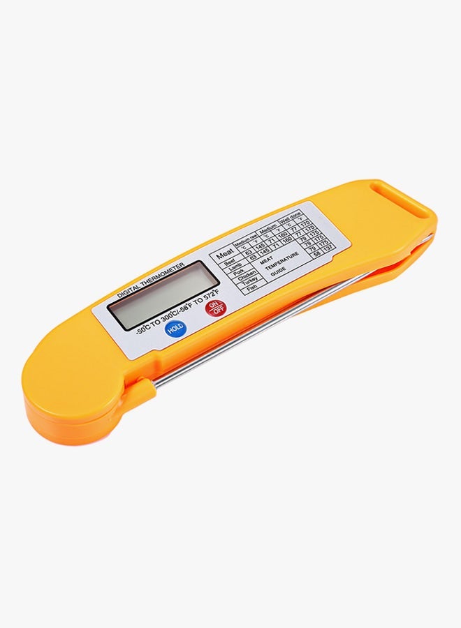 NIBEMINENT Instant Folding Digital Meat Thermometer Yellow - Image 4