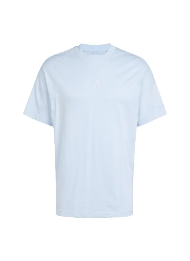 adidas Originals Adidas M A Szn T Blue Training T-Shirts For Men Xs