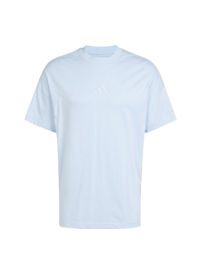 adidas Originals M A Szn T Blue Training T-Shirts For Men Xs  - Image 1