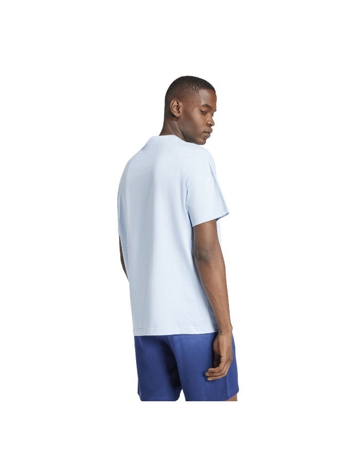 adidas Originals M A Szn T Blue Training T-Shirts For Men Xs  - Image 3