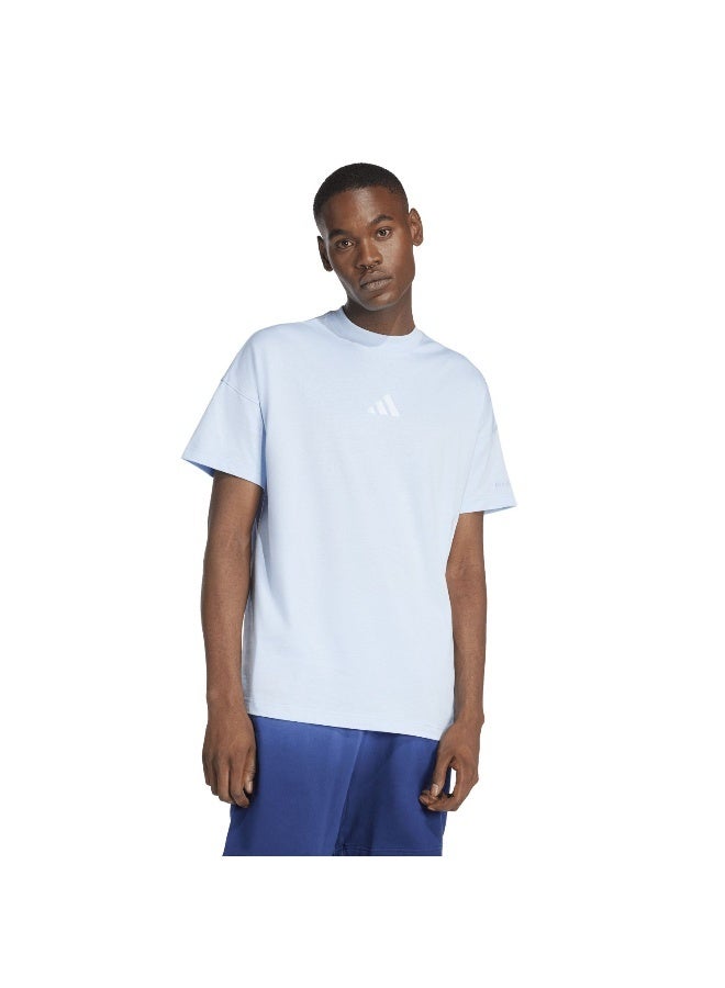 adidas Originals M A Szn T Blue Training T-Shirts For Men Xs  - Image 2