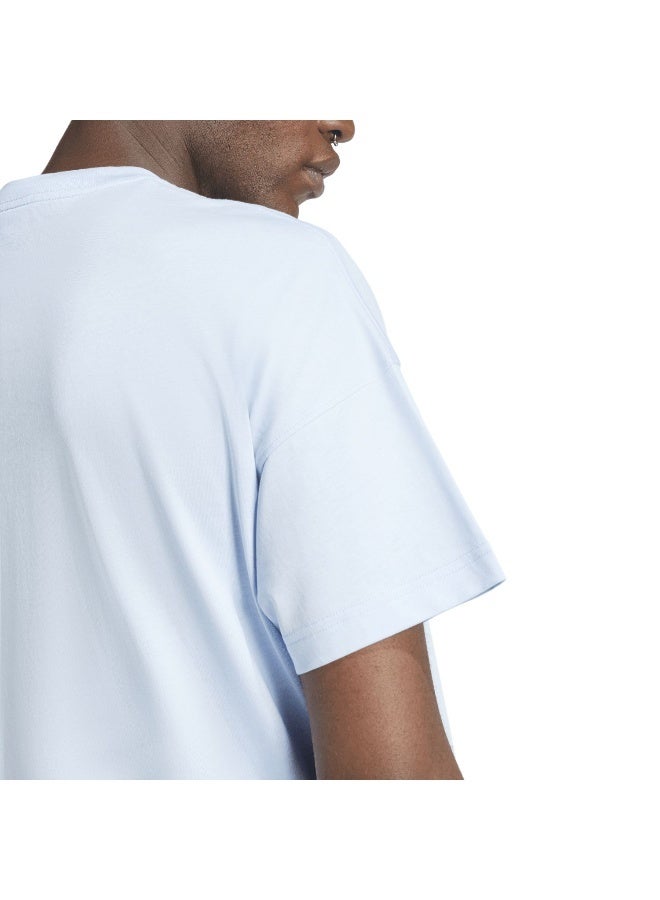 adidas Originals M A Szn T Blue Training T-Shirts For Men Xs  - Image 5