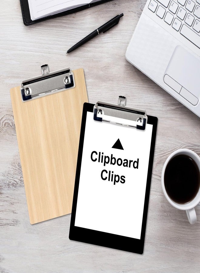 SBYURE 20 Pack Clipboard Clips with Rivets Mountable Clipboard Clamps Stainless Clipboards Hardware with Rubber Grip and Hanging Hole for Office, School, Home (3.94x1.18 inch) - Image 5