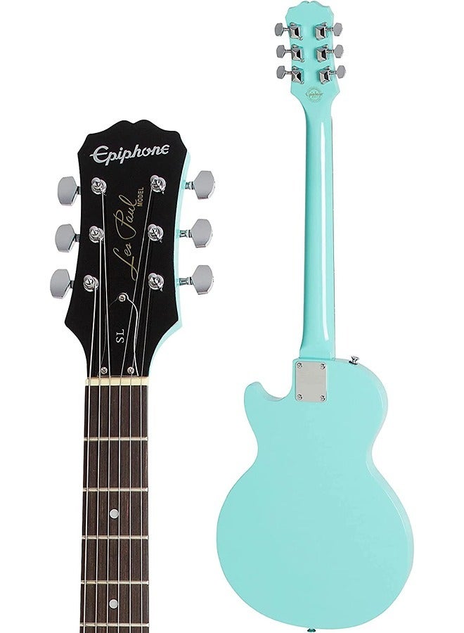 Epiphone جيتار كهربائي إيبيفون ليه بول ميلودي ميكر E1 (فيروزي) - Image 3
